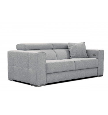 3-Sitzer-Sofa mit elektrisch ausziehbarem Sitz QUARTZ