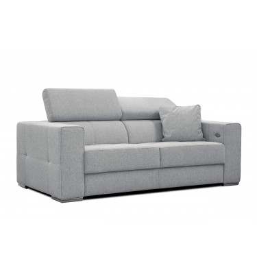 3-Sitzer-Sofa mit elektrisch ausziehbarem Sitz QUARTZ