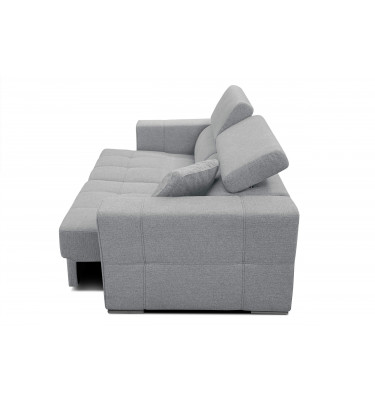 3-Sitzer-Sofa mit elektrisch ausziehbarem Sitz QUARTZ