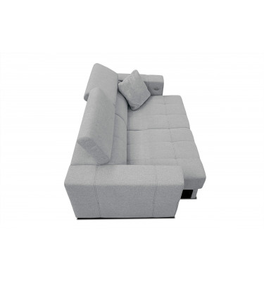 3-Sitzer-Sofa mit elektrisch ausziehbarem Sitz QUARTZ