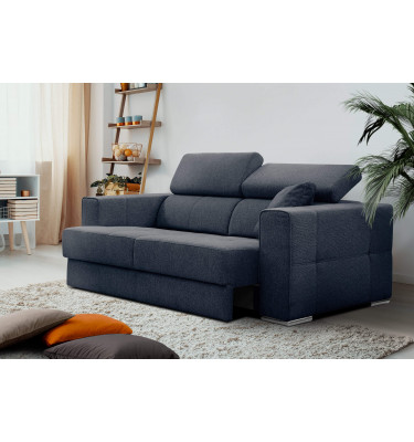 3-Sitzer-Sofa mit elektrisch ausziehbarem Sitz QUARTZ
