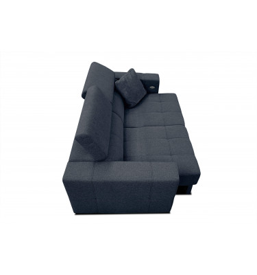 3-Sitzer-Sofa mit elektrisch ausziehbarem Sitz QUARTZ