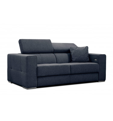 3-Sitzer-Sofa mit elektrisch ausziehbarem Sitz QUARTZ