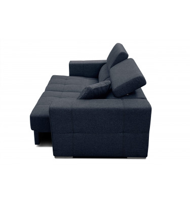 3-Sitzer-Sofa mit elektrisch ausziehbarem Sitz QUARTZ