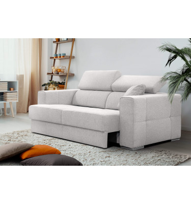 3-Sitzer-Sofa mit elektrisch ausziehbarem Sitz QUARTZ