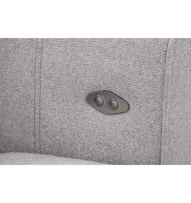 3-Sitzer-Sofa mit elektrisch ausziehbarem Sitz QUARTZ