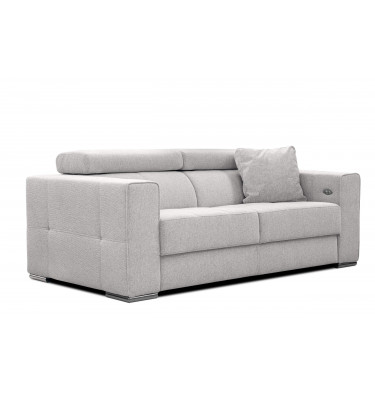 3-Sitzer-Sofa mit elektrisch ausziehbarem Sitz QUARTZ