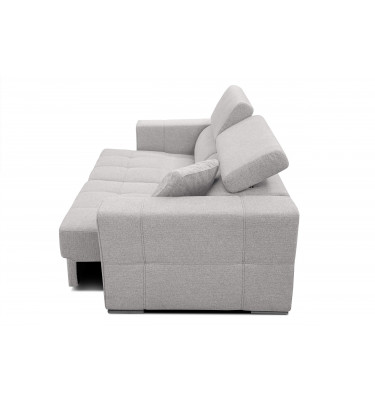 3-Sitzer-Sofa mit elektrisch ausziehbarem Sitz QUARTZ