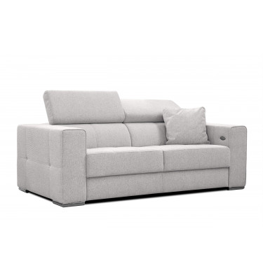 3-Sitzer-Sofa mit elektrisch ausziehbarem Sitz QUARTZ