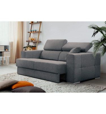 3-Sitzer-Sofa mit elektrisch ausziehbarem Sitz QUARTZ