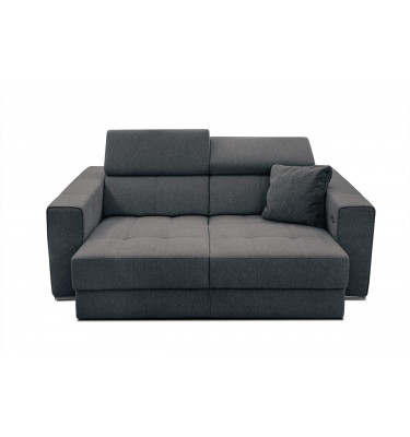 3-Sitzer-Sofa mit elektrisch ausziehbarem Sitz QUARTZ