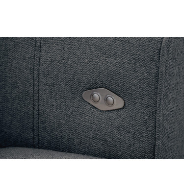 3-Sitzer-Sofa mit elektrisch ausziehbarem Sitz QUARTZ