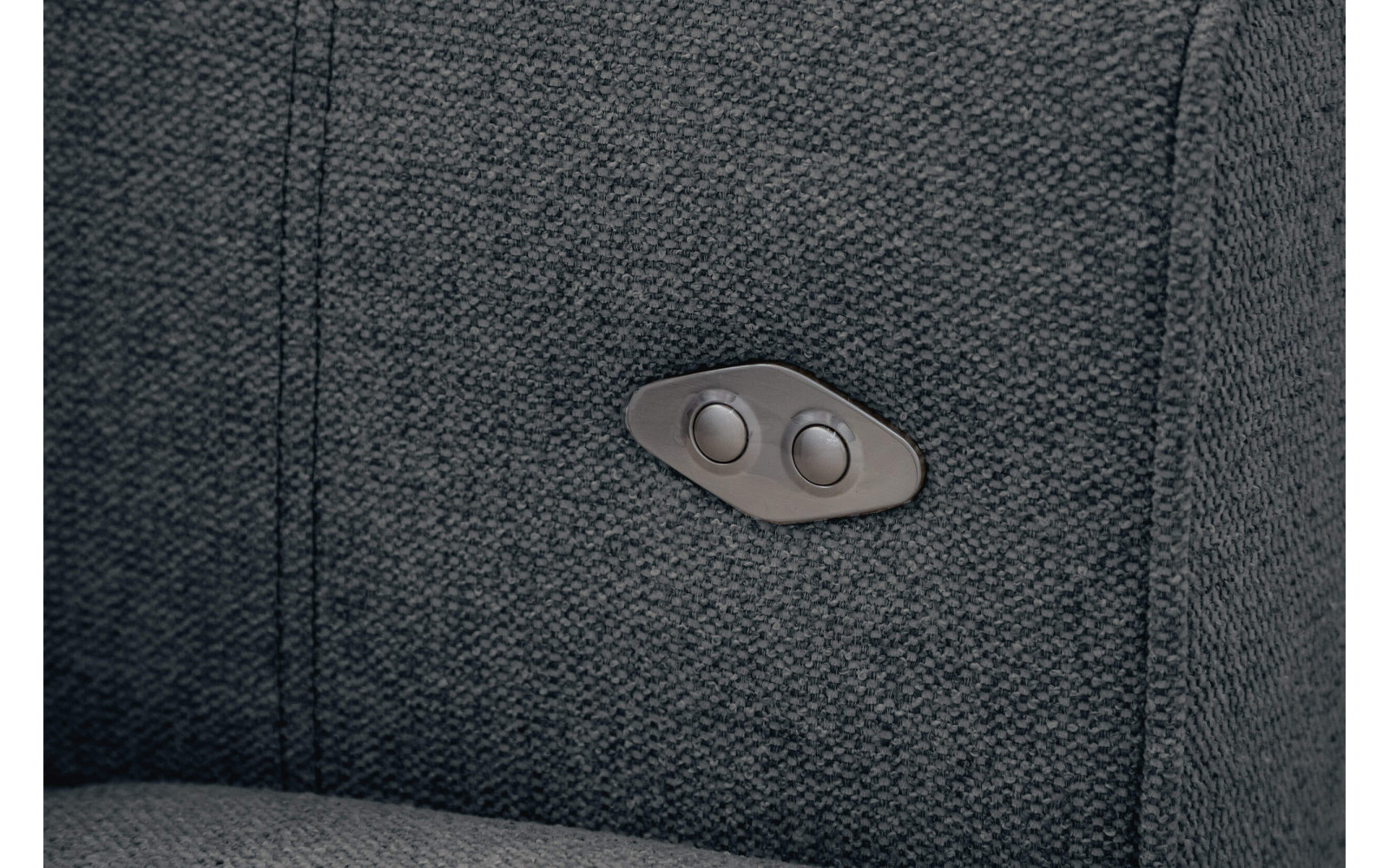 3-Sitzer-Sofa mit elektrisch ausziehbarem Sitz QUARTZ