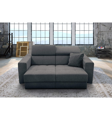3-Sitzer-Sofa mit elektrisch ausziehbarem Sitz QUARTZ