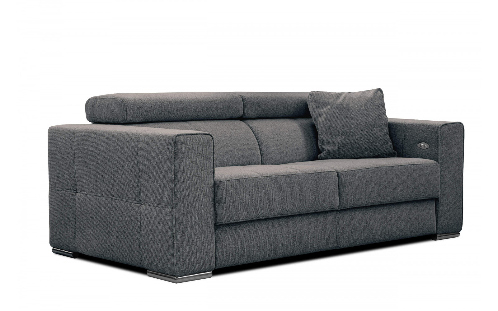 3-Sitzer-Sofa mit elektrisch ausziehbarem Sitz QUARTZ