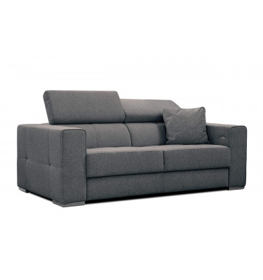 3-Sitzer-Sofa mit elektrisch ausziehbarem Sitz QUARTZ
