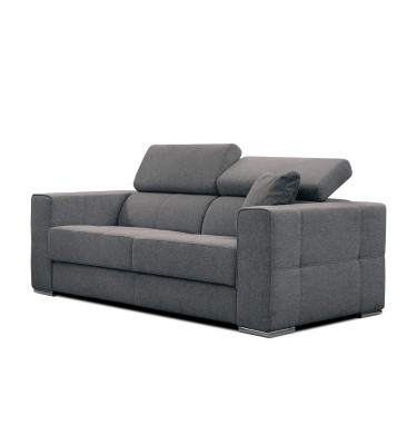 3-Sitzer-Sofa mit elektrisch ausziehbarem Sitz QUARTZ