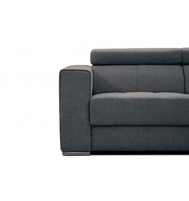 3-Sitzer-Sofa mit elektrisch ausziehbarem Sitz QUARTZ