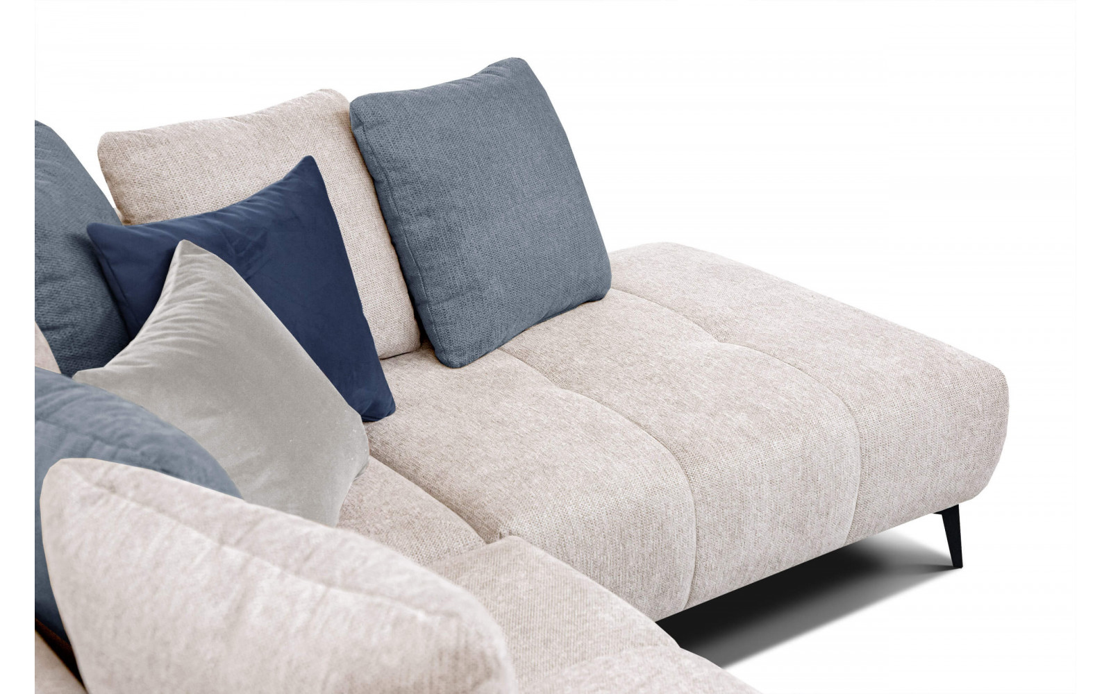 Ecksofa rechts - 5 Sitzer EVENTO