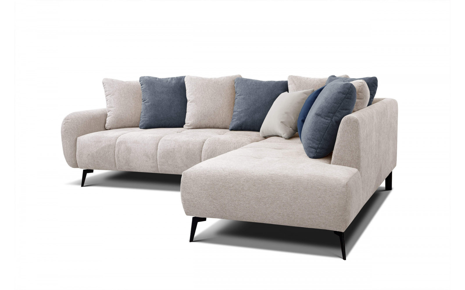 Ecksofa rechts - 5 Sitzer EVENTO