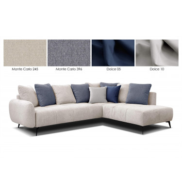 Ecksofa rechts - 5 Sitzer EVENTO