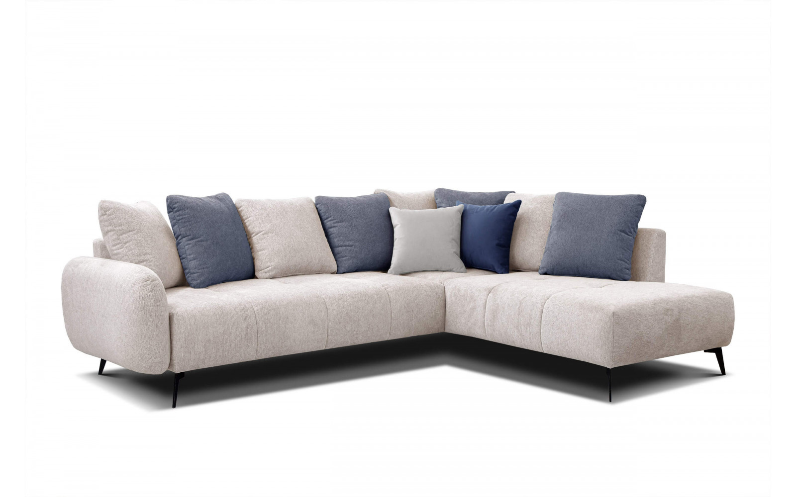 Ecksofa rechts - 5 Sitzer EVENTO