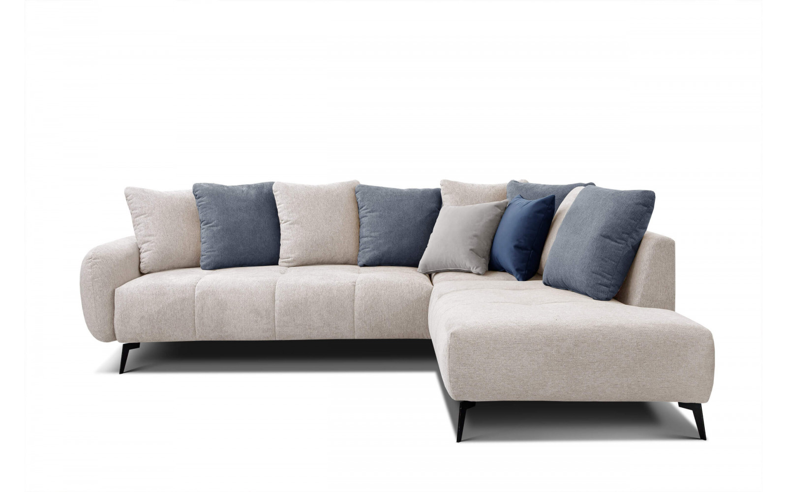 Ecksofa rechts - 5 Sitzer EVENTO