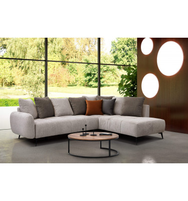 Ecksofa rechts - 5 Sitzer EVENTO