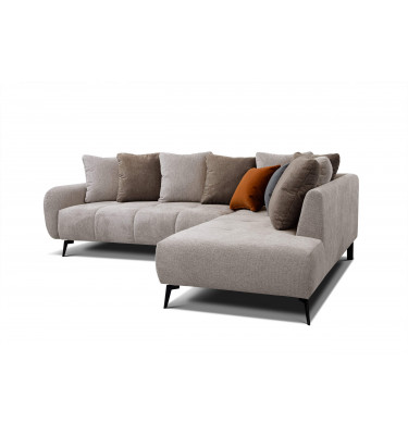 Ecksofa rechts - 5 Sitzer EVENTO
