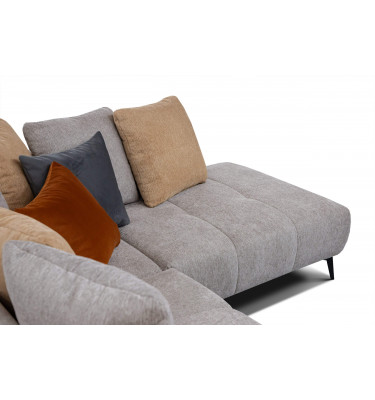 Ecksofa rechts - 5 Sitzer EVENTO