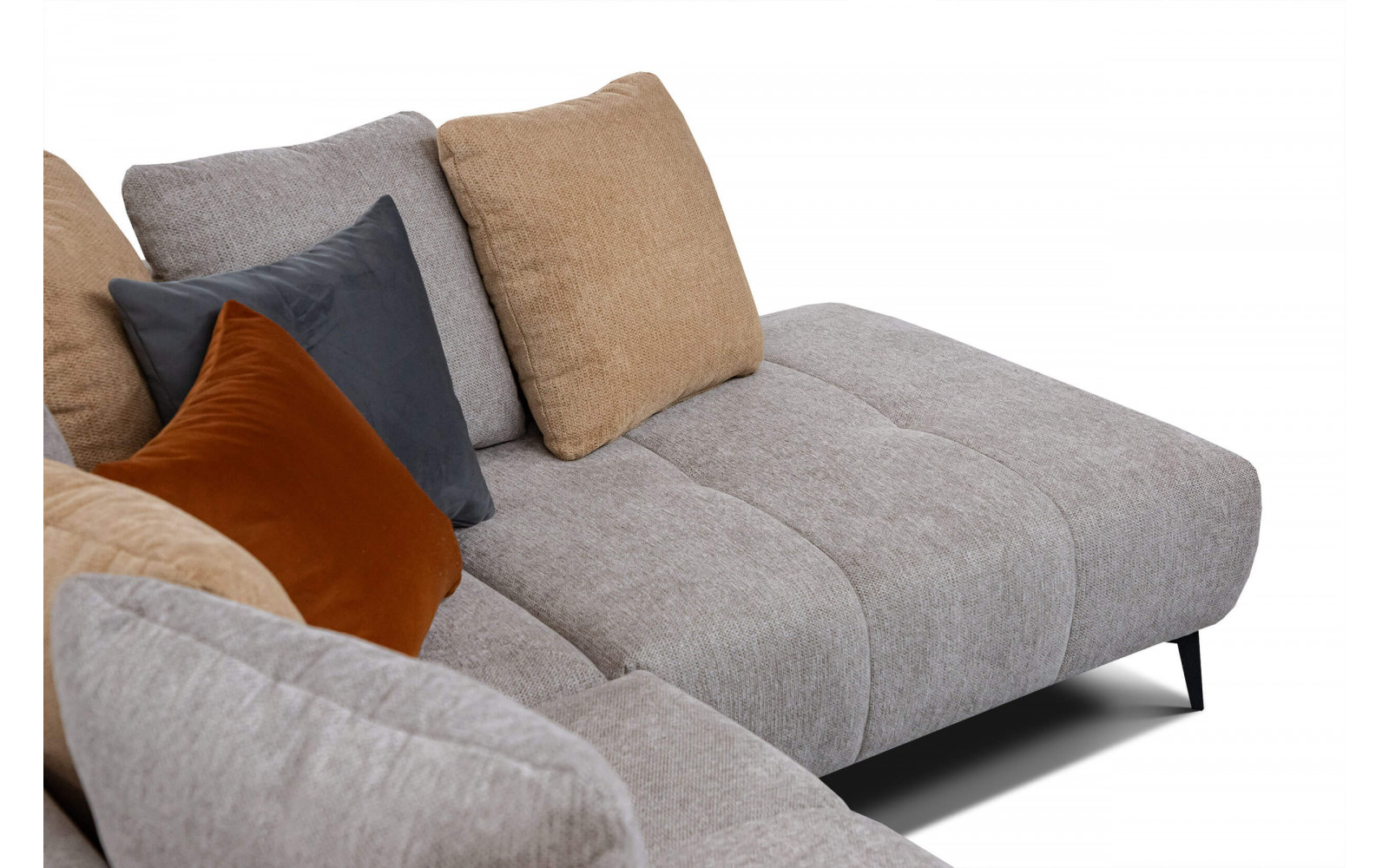 Ecksofa rechts - 5 Sitzer EVENTO