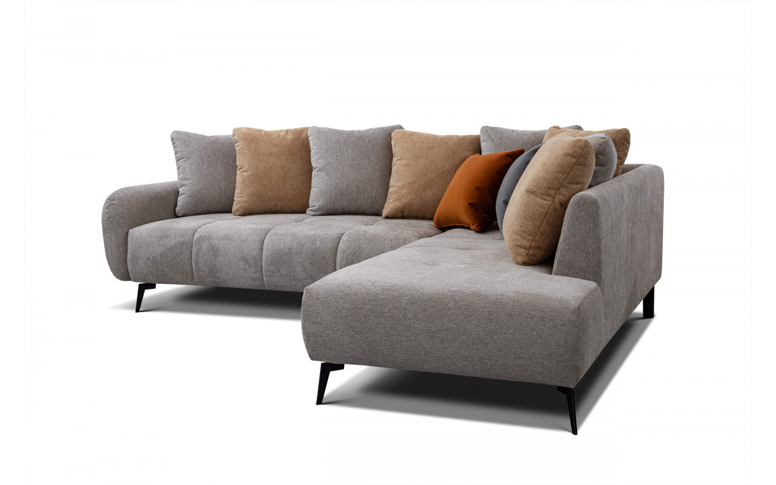 Ecksofa rechts - 5 Sitzer EVENTO