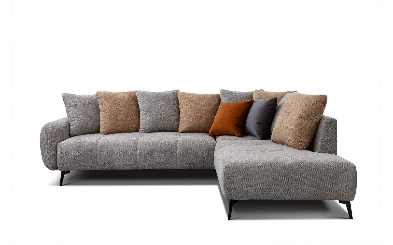 Ecksofa rechts - 5 Sitzer EVENTO