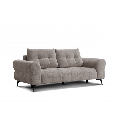 Sofa 3-Sitzer SALVINI, dunkelbeige