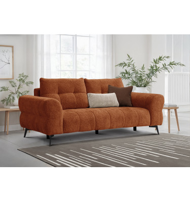 Sofa 3-Sitzer SALVINI, orange