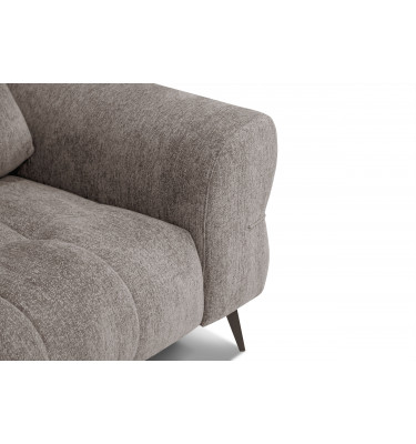 Sofa 3-Sitzer SALVINI, dunkelbeige