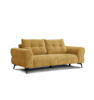 Sofa 3-Sitzer SALVINI, gelb