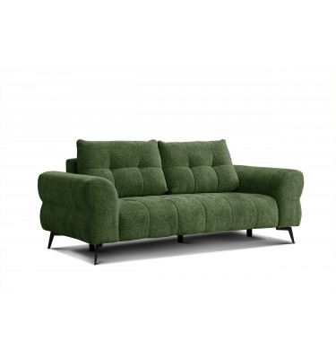 Sofa 3-Sitzer SALVINI, dunkelgrün