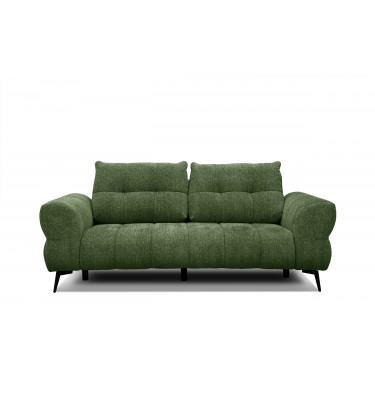 Sofa 3-Sitzer SALVINI, dunkelgrün