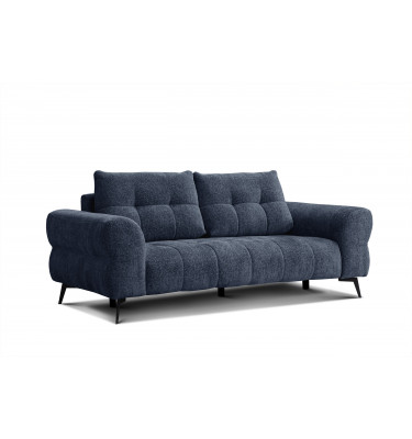 Sofa 3-Sitzer SALVINI, dunkelblau