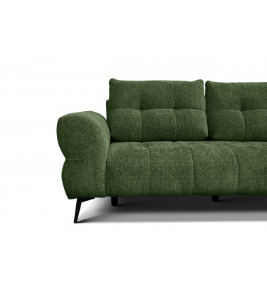 Sofa 3-Sitzer SALVINI, dunkelgrün
