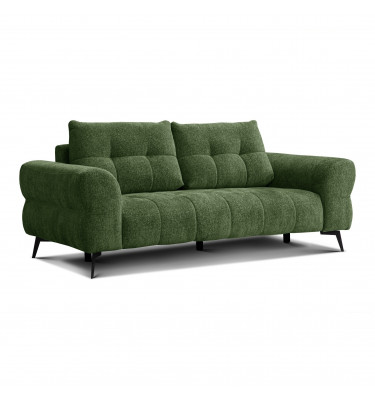 Sofa 3-Sitzer SALVINI, dunkelgrün