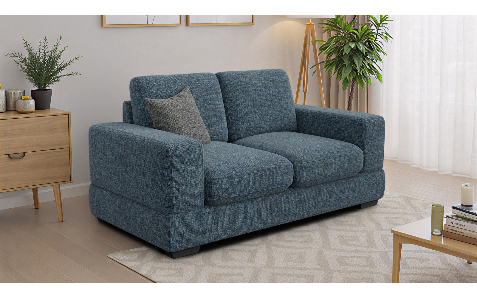 Sofa 2-Sitzer OTTO, marineblau