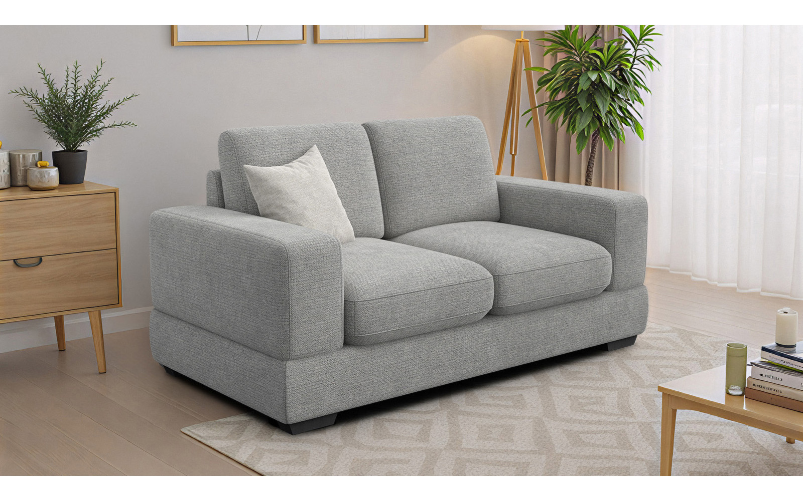 Sofa 2-Sitzer OTTO, grau