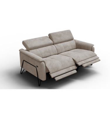 Relaxsofa 3-Sitzer RODEN, beige