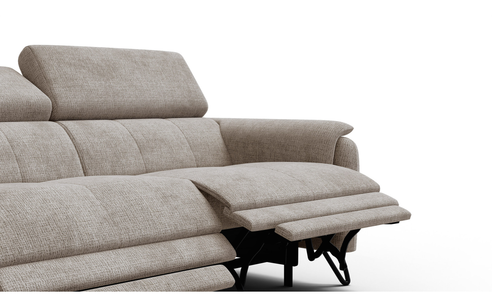 Relaxsofa 3-Sitzer RODEN, beige