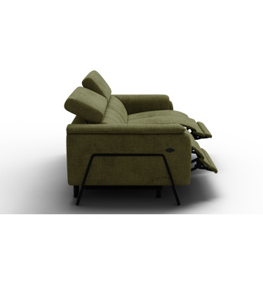 Relaxsofa 3-Sitzer RODEN, olive