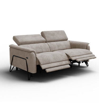 Relaxsofa 3-Sitzer RODEN, beige