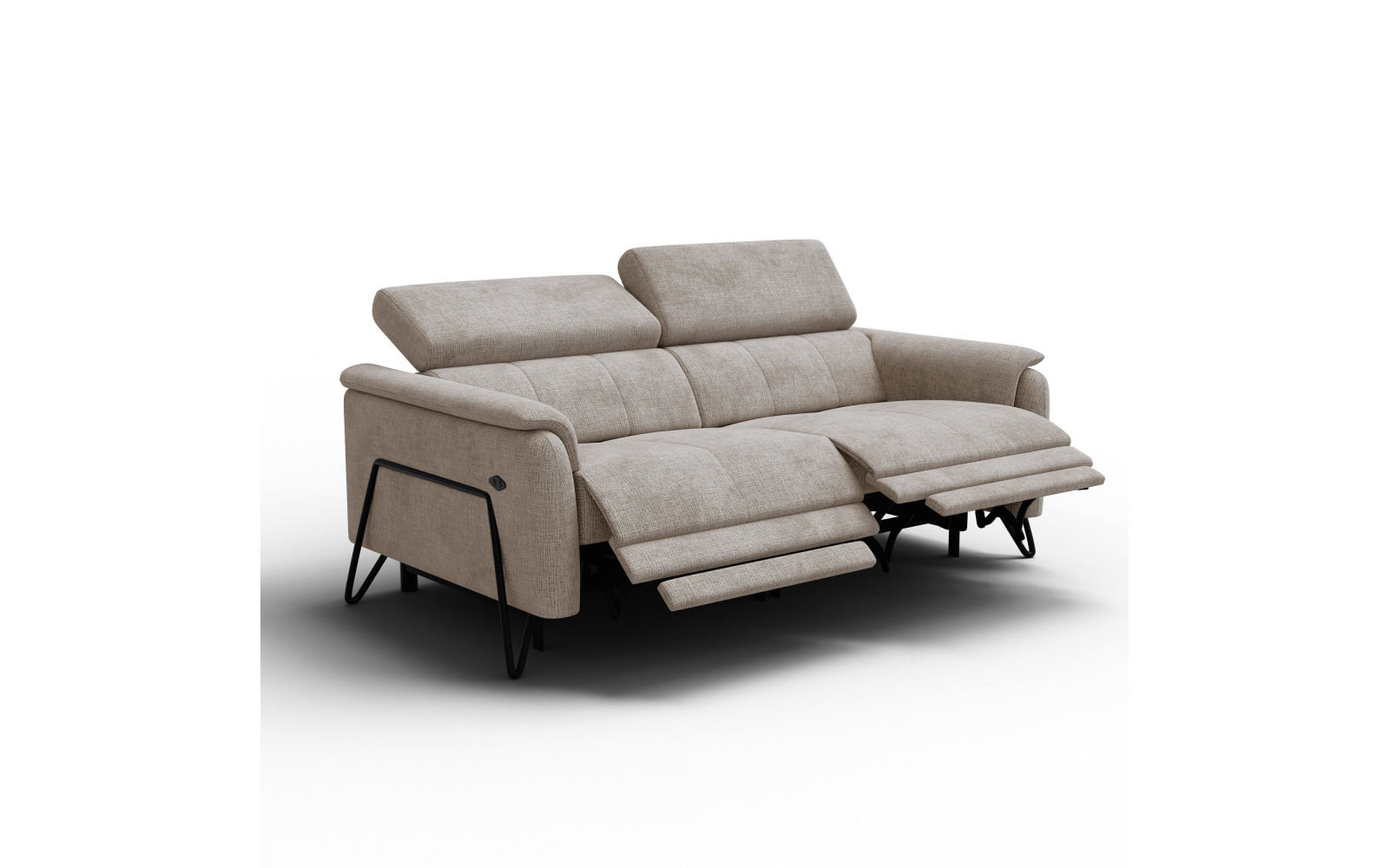 Relaxsofa 3-Sitzer RODEN, beige