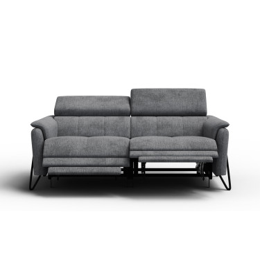 Relaxsofa 3-Sitzer RODEN, dunkelgrau